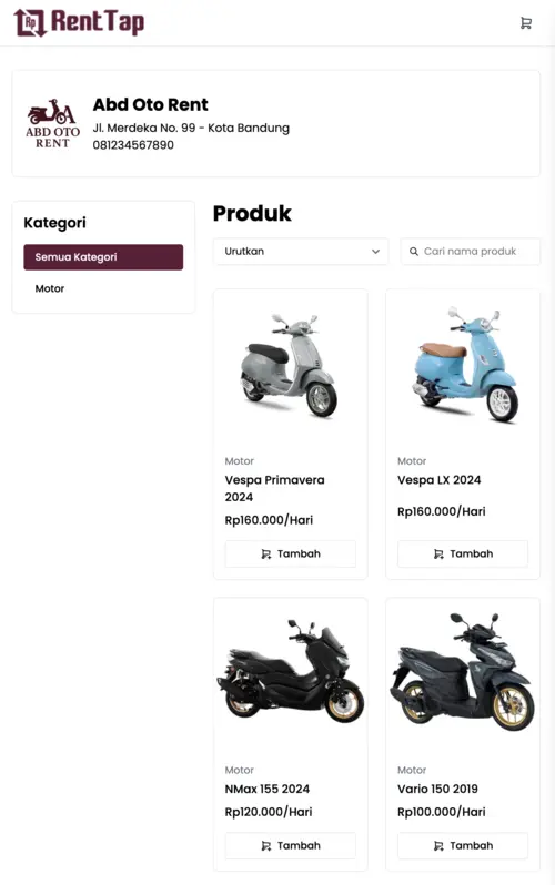 Katalog RentTap